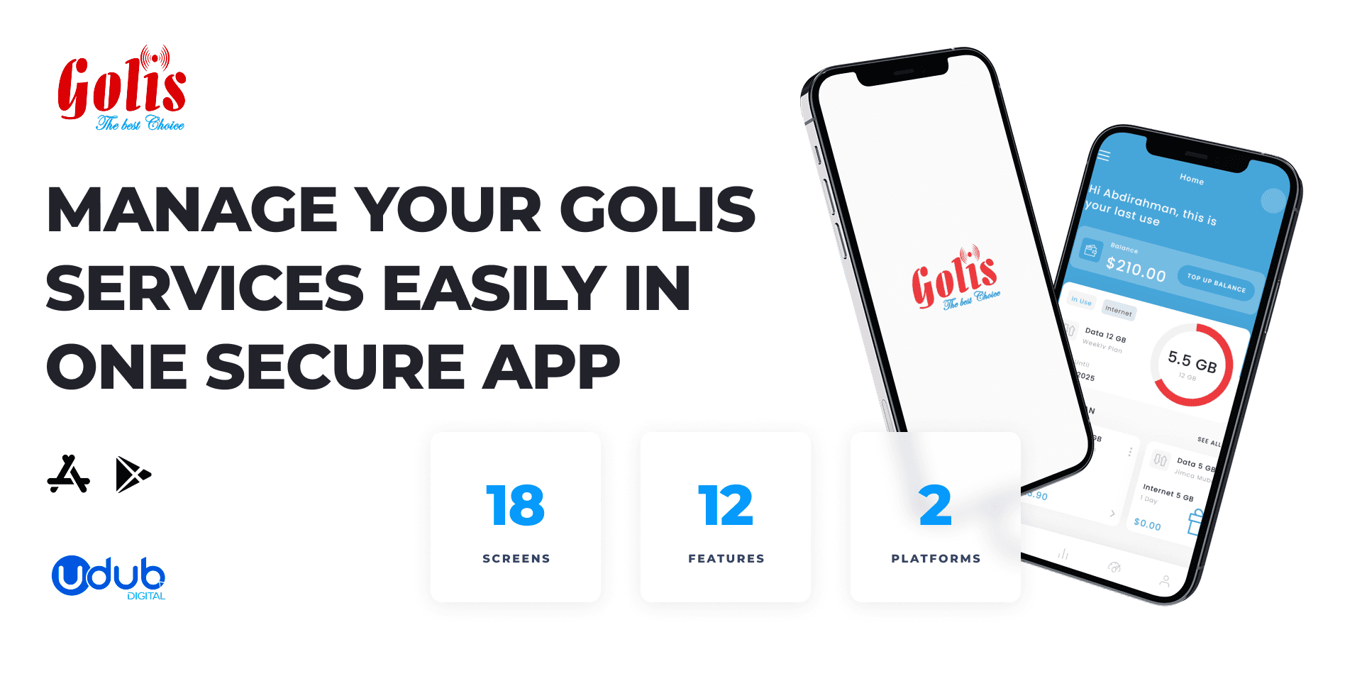 Golis App preview