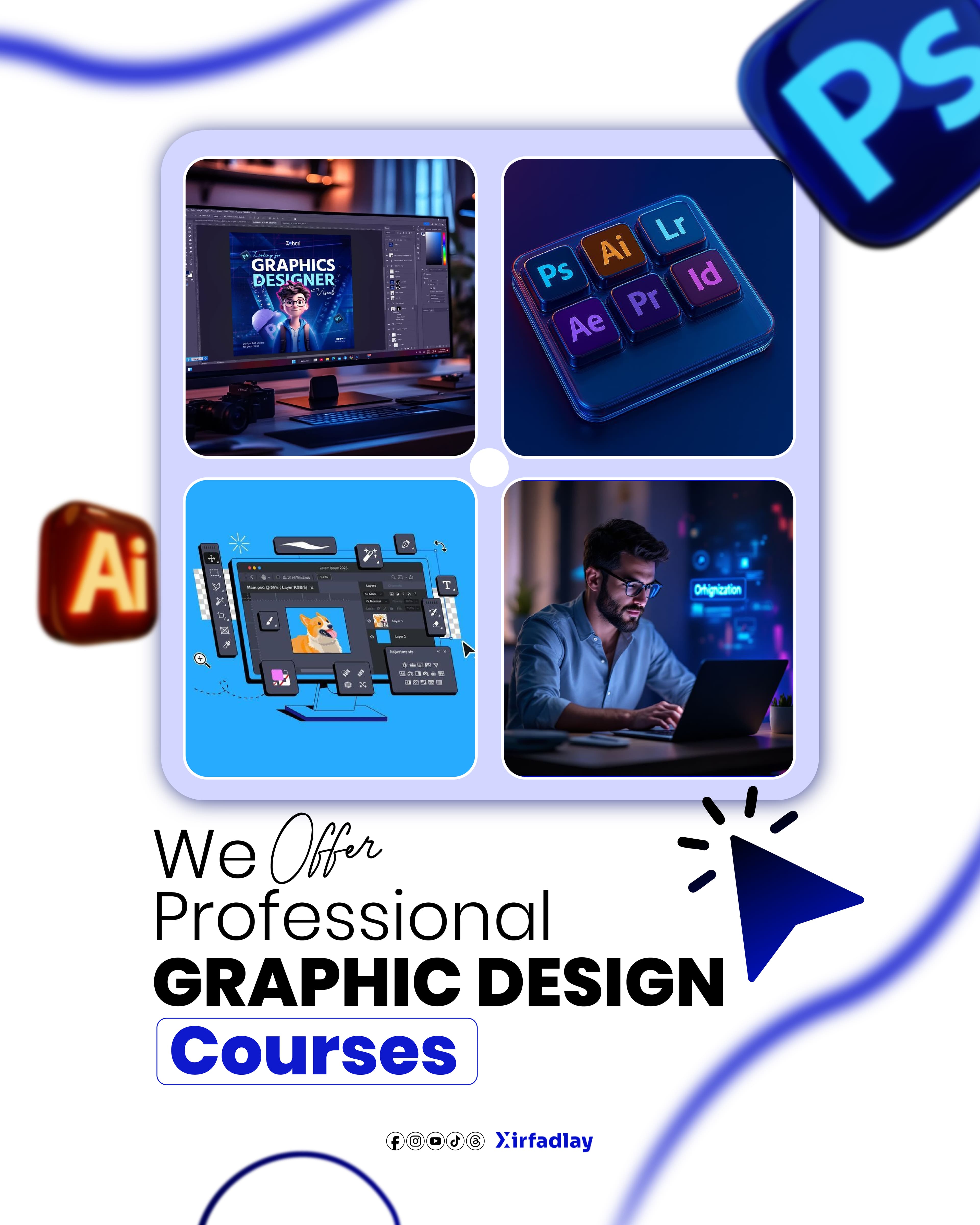 Professional Graphic Design & Video Editing Courses preview